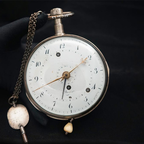 French Grande Sonnerie Coach Watch
