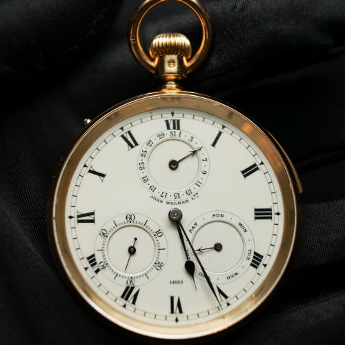 19th Century 18K gold Half-Quarter Repeater Pocket Watch