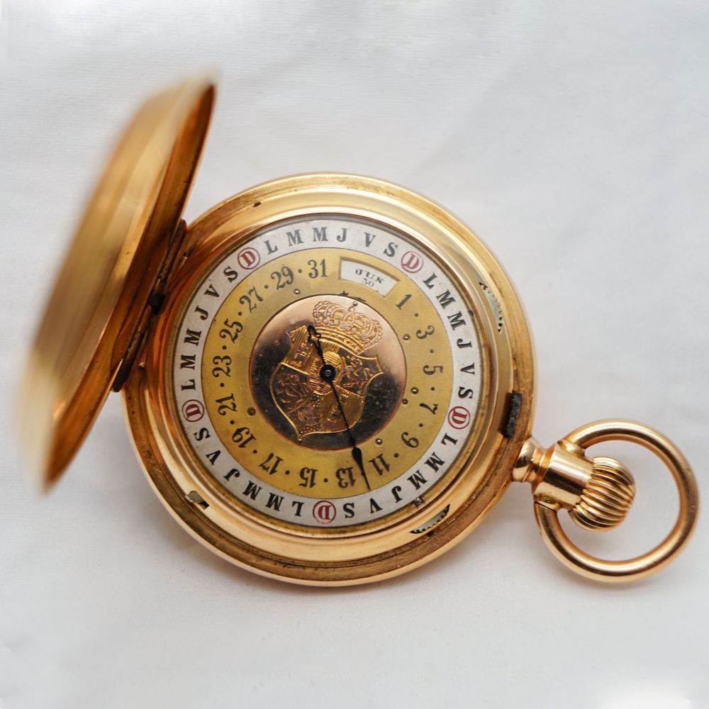 Swiss Double Dial Pocket Watch - MacauTimepiece Museum