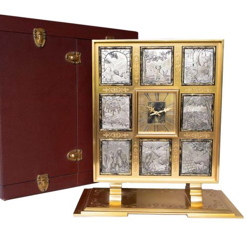 Mid 20th Century Gubelin Fables Clock