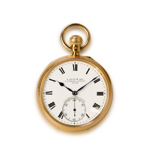 S. Smith & Son Observatory Chronometer Pocket Watch