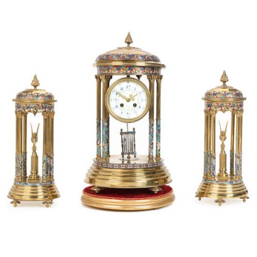 十九世紀法國三件套鐘
