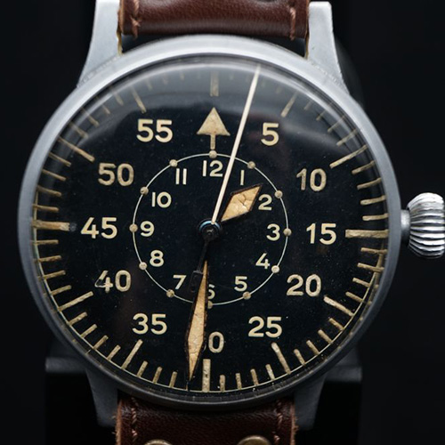 1940年代Laco德國大飛腕錶