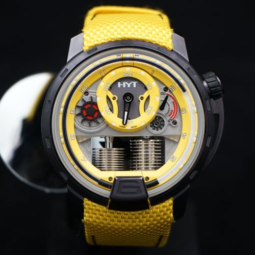 HYT H1 Colorblock腕錶（黃）